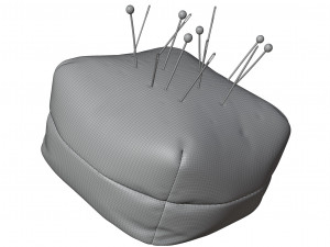 Pincushion Model 3D