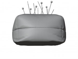 Pincushion Model 3D