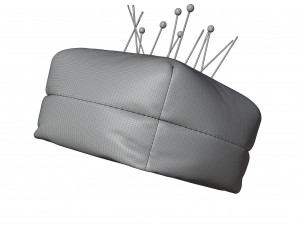 Pincushion Model 3D