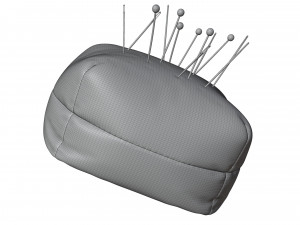 Pincushion Model 3D