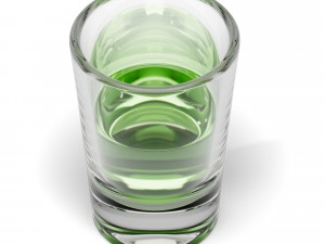 Shot Glass Modelo 3D
