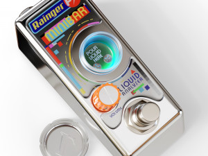 Rainger FX Minibar Liquid Analyser Pedal Modelo 3D