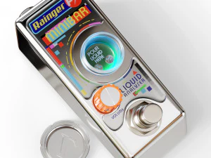 Rainger FX Minibar Liquid Analyser Pedal 3D Model