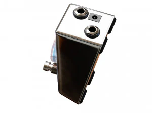 Rainger FX Minibar Liquid Analyser Pedal 3D Model