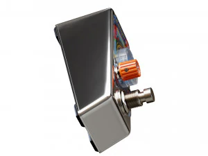 Rainger FX Minibar Liquid Analyser Pedal 3D Model