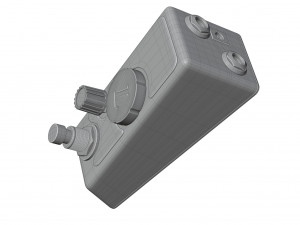 Rainger FX Minibar Liquid Analyser Pedal Modelo 3D