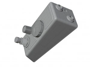 Rainger FX Minibar Liquid Analyser Pedal 3D Model