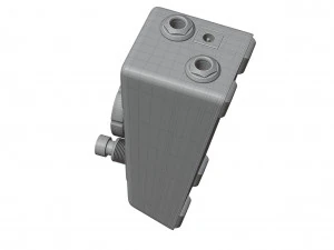 Rainger FX Minibar Liquid Analyser Pedal 3D Model