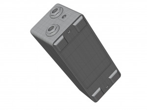 Rainger FX Minibar Liquid Analyser Pedal Modelo 3D