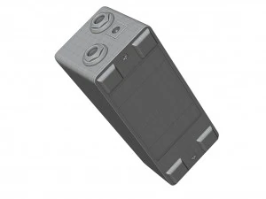 Rainger FX Minibar Liquid Analyser Pedal 3D Model