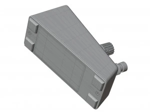 Rainger FX Minibar Liquid Analyser Pedal 3D Model