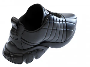 Burberry Quilted Leather Classic Sneakers in 4 Colours 3D Model