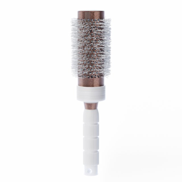Bristle Round Brush Model 3D .c4d .max .obj .3ds .fbx .stl .blend 