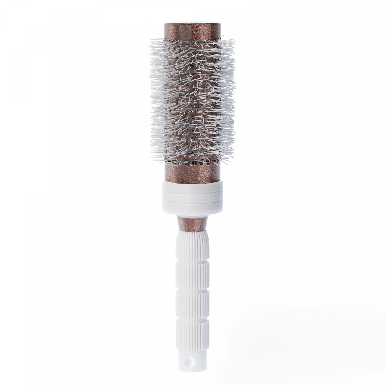 Bristle Round Brush 3D Model .c4d .max .obj .3ds .fbx .stl .blend