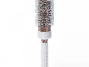 Spazzola tonda in setola Modello 3D