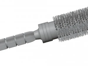 Bristle Round Brush 3D Model