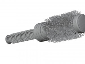 Bristle Round Brush Model 3D