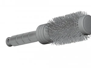 Bristle Round Brush 3D Model