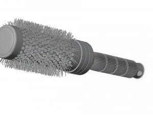 Bristle Round Brush 3D Model