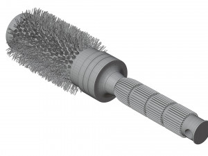 Bristle Round Brush Model 3D