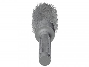 Bristle Round Brush Model 3D