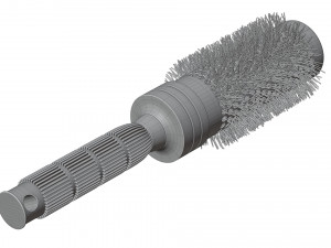 Bristle Round Brush Model 3D