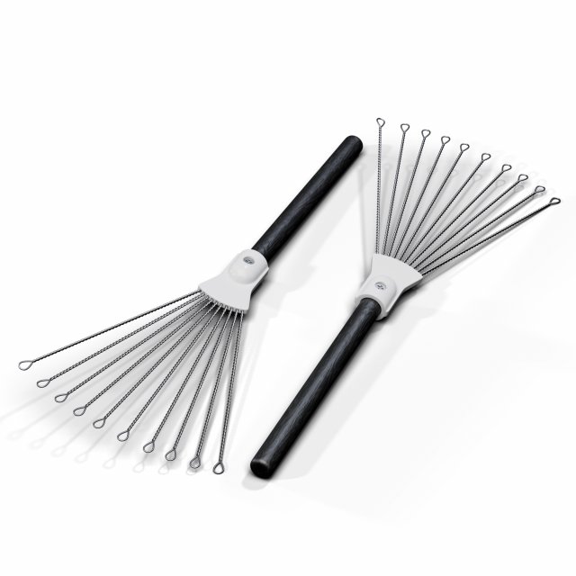 Dreadlocks Drum Brush Model 3D .c4d .max .obj .3ds .fbx .stl .blend 