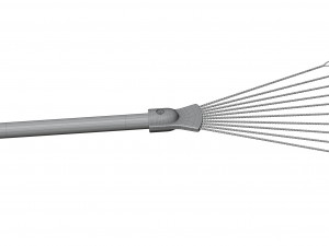 Dreadlocks Drum Brush Model 3D