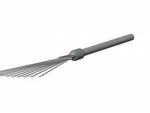 Dreadlocks Drum Brush Model 3D