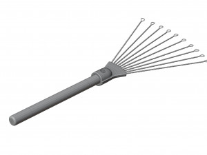 Dreadlocks Drum Brush Model 3D