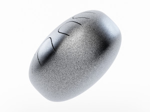 Tongue Drum 3D-Modell