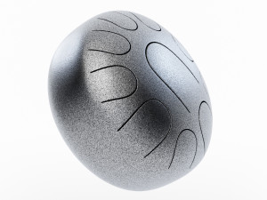 Tongue Drum 3D-Modell
