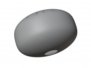 Tongue Drum 3D-Modell