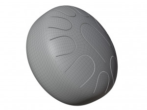 Tongue Drum 3D-Modell