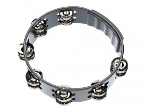 Pearl Headless Tambourine Modelo 3D