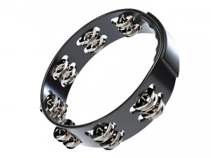 Tamburello senza testa di perla Modello 3D