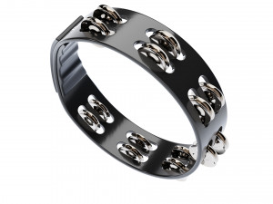 Pearl Headless Tambourine Modelo 3D