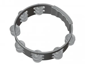 Tamburello senza testa di perla Modello 3D