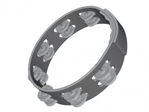 Pearl Headless Tambourine Modelo 3D