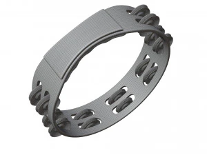 Tamburello senza testa di perla Modello 3D