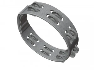 Tamburello senza testa di perla Modello 3D