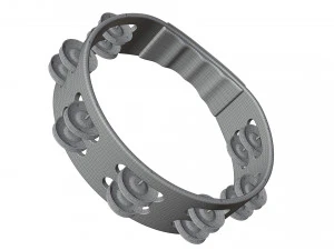 Tamburello senza testa di perla Modello 3D