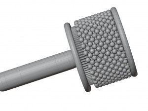 Meinl Turbo Cabasa Medium Modelo 3D