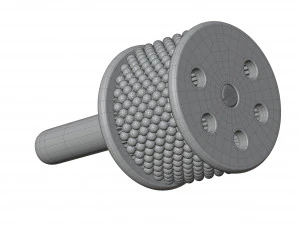 Meinl Turbo Cabasa Medium 3D Model