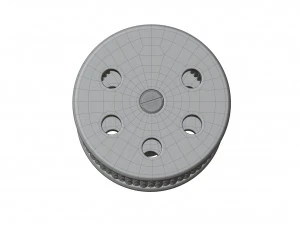 Meinl Turbo Cabasa Medium 3D Model