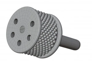 Meinl Turbo Cabasa Medium 3D Model