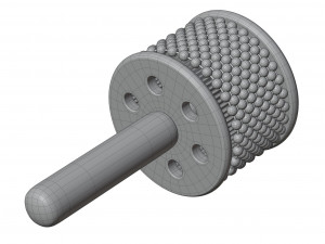 Meinl Turbo Cabasa Medium Modelo 3D