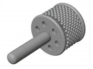 Meinl Turbo Cabasa Medium 3D Model