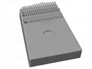 Kalimba 3D Модель