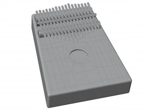 Kalimba 3D Model